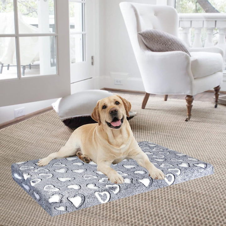VANKEAN Hundebett Grosse Hunde Reversible kühl und warm, Hundematte Waschbar für Kiste mit wasserdic
