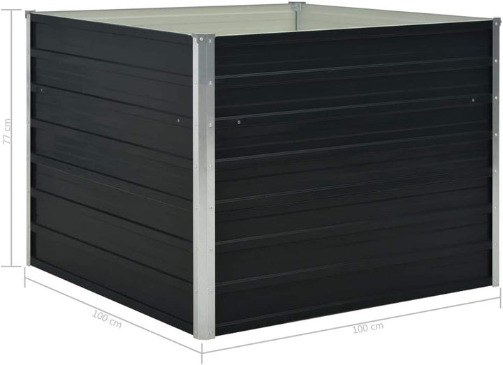 yorten Hochbeet Gartenbeet Pflanzbeet Frühbeet Pflanzkübel Pflanzkasten Blumenkasten Gemüsebeet 100