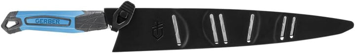 Gerber Filetiermesser mit Messerscheide, Controller Salt Sengyo, Mit SaltRx Technologie und Hydrotre