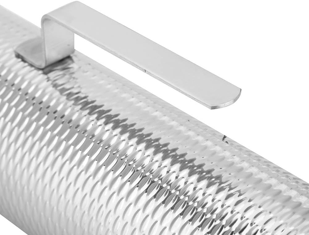 Edelstahl Guiro, Robustes Design, hohe Tonalität, Langlebig Guiro, mit Schaber für präzise Rhythmen,