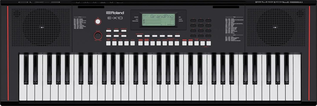 Roland E-X10 Keyboard | 61-Tasten Piano, perfekt für Einsteiger & Unterricht | 600+ Sounds | Stereo-