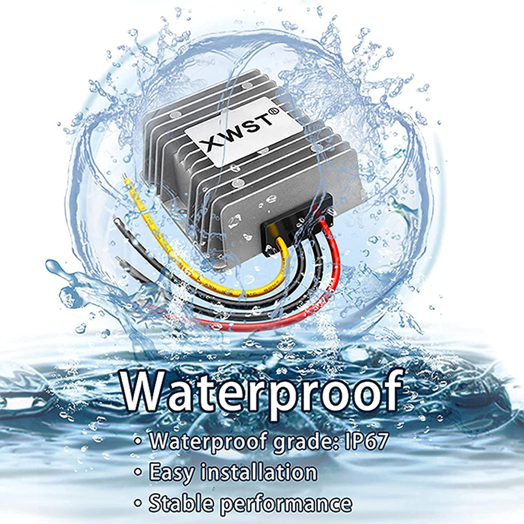 XWST DC DC 36V 48V auf 24V Spannungsregler 10A 240W Wechselrichter 20-60V zu 24V Abwärtstransformato