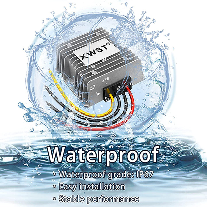 XWST DC DC 36V 48V auf 24V Spannungsregler 10A 240W Wechselrichter 20-60V zu 24V Abwärtstransformato