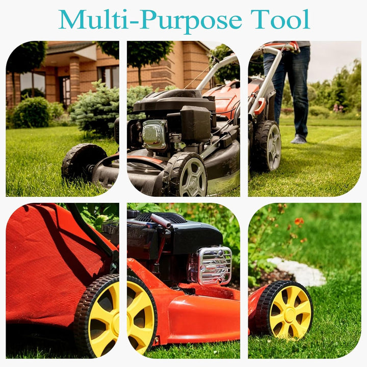 Atunee 34 mm Zylinderkolben-Auspuff-Schalldämpfer-Set für Stihl FS75 FS80 FS85 FC75 FC85 Trimmer ers