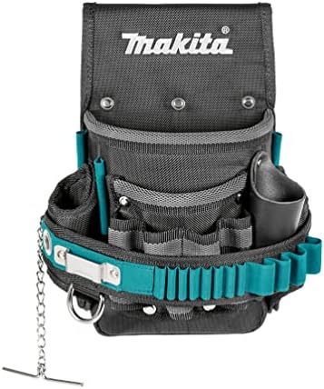 Makita E-15241 Elektriker Werkzeugtasche, für die Befestigung am Gürtel, bietet viel Platz für Handw