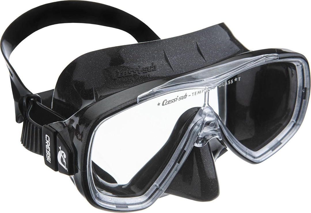 CRESSI Onda - Einzelmaske Onda oder Kombiset Maske Onda + Schnorchel Mexico zum Tauchen und Schnorch