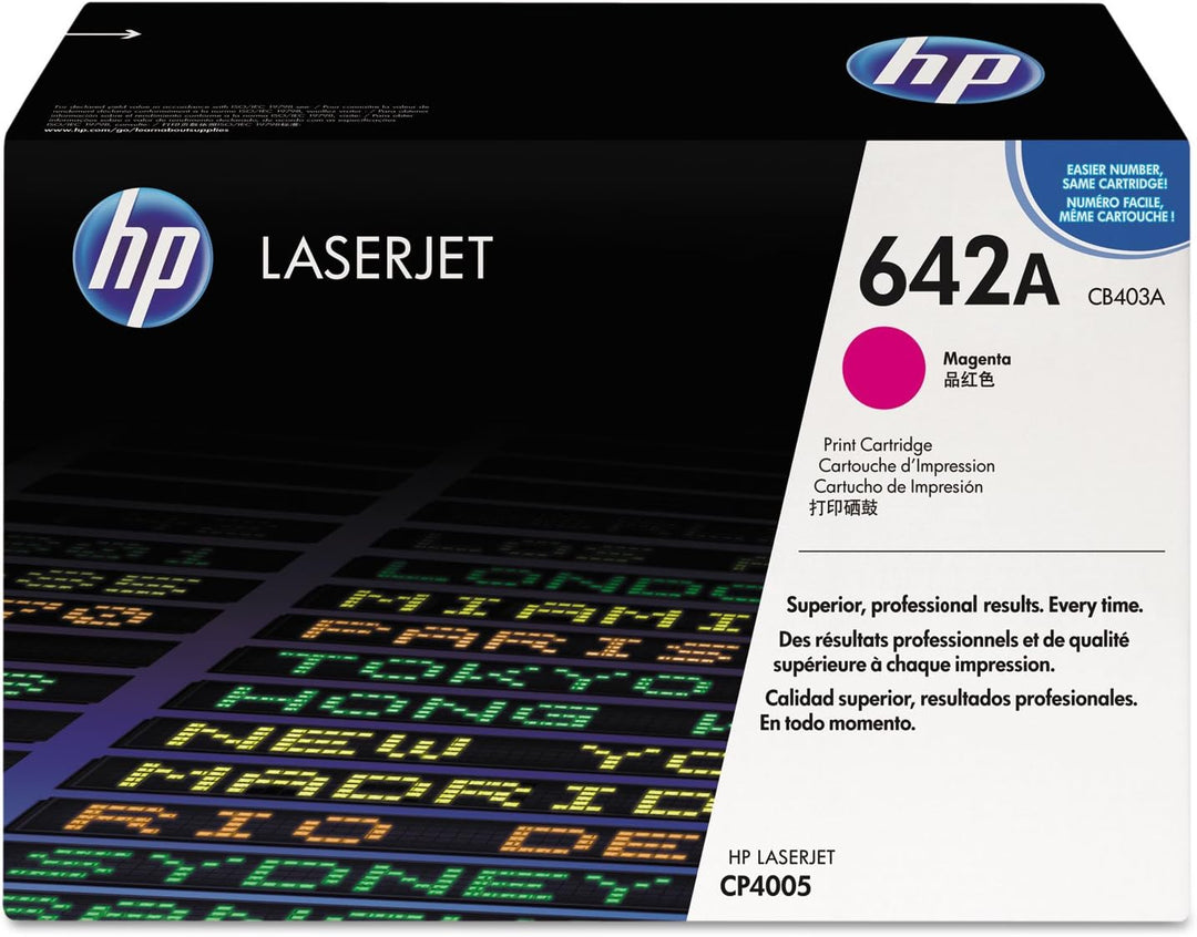 HEWLETT PACKARD Lasertoner magenta 642A