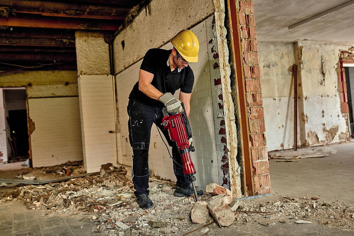Einhell Abbruchhammer TC-DH 43 (1.600 W, 43 J Einzelschlagstärke, robuste SDS-hex-Werkzeugaufnahme,