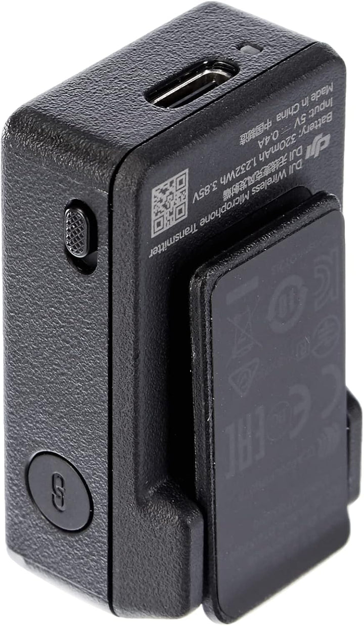 DJI Pocket 2 Wireless Microphone Transmitter - Audio transmitter, connects to an external microphone