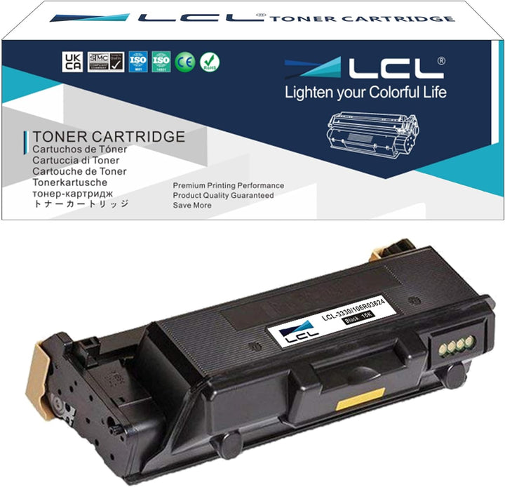 LCL Kompatibel Tonerkartusche WorkCentre 3335 3345 Phaser 3330 106R03624 15000 Seiten (1 Schwarz) Er
