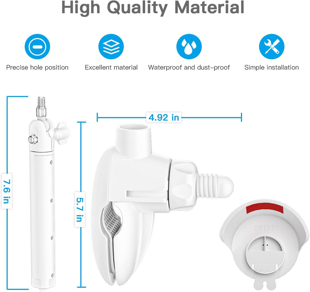 HOLACA Baby Monitor Clip Halterung für Nooie Babyphone mit Kamera, Nooie 2K Überwachungskamera innen