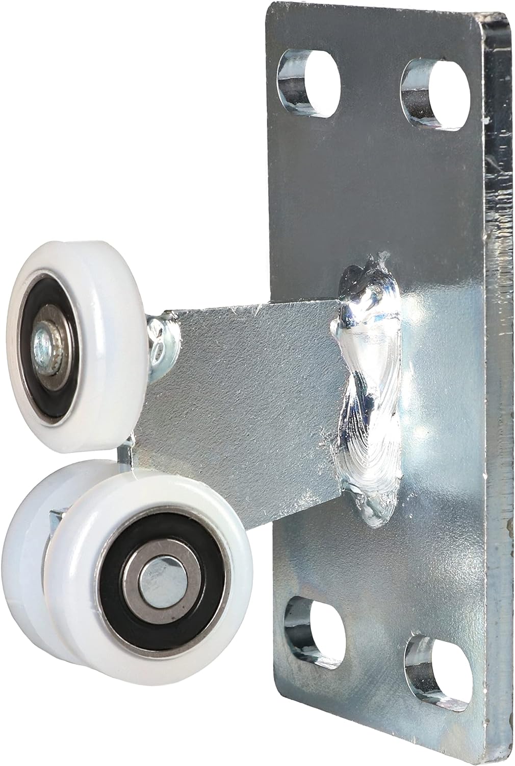 KOTARBAU® 2er Set Feste Laufrolle ohne Höhenregulierung Ø 25 3 Rollen Perfekt für verschiedene Schie
