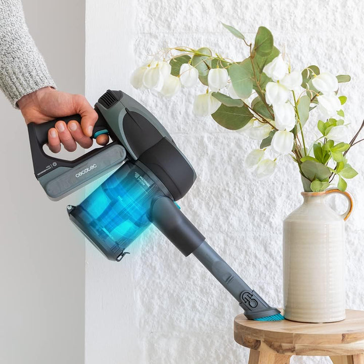 Cecotec Conga Rockstar 1300 X-Treme Kabelloser 3-in-1-Staubsauger, 430 W Leistung und maximaler Saug