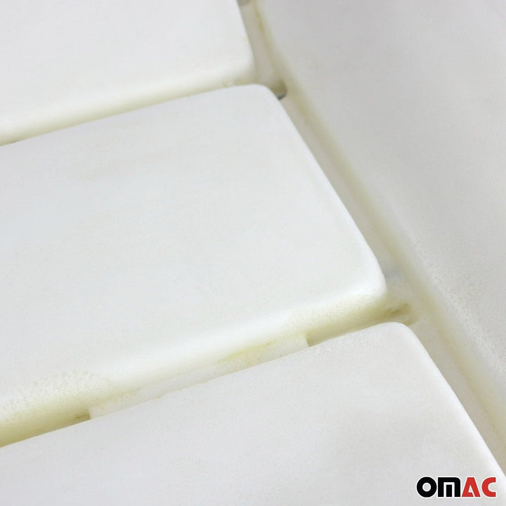 OMAC Sitzpolster Schaumstoff Kompatibel mit FIAT Ducato 2006-2014 Auto Schaumpolster Sandfarben