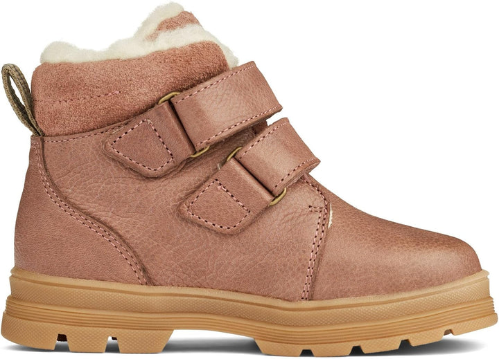 Wheat Kinderschuhe Winterschuhe Dry Klett Tex Junior Grössen Unisex Jungen und Mädchen 80% Leder,20%