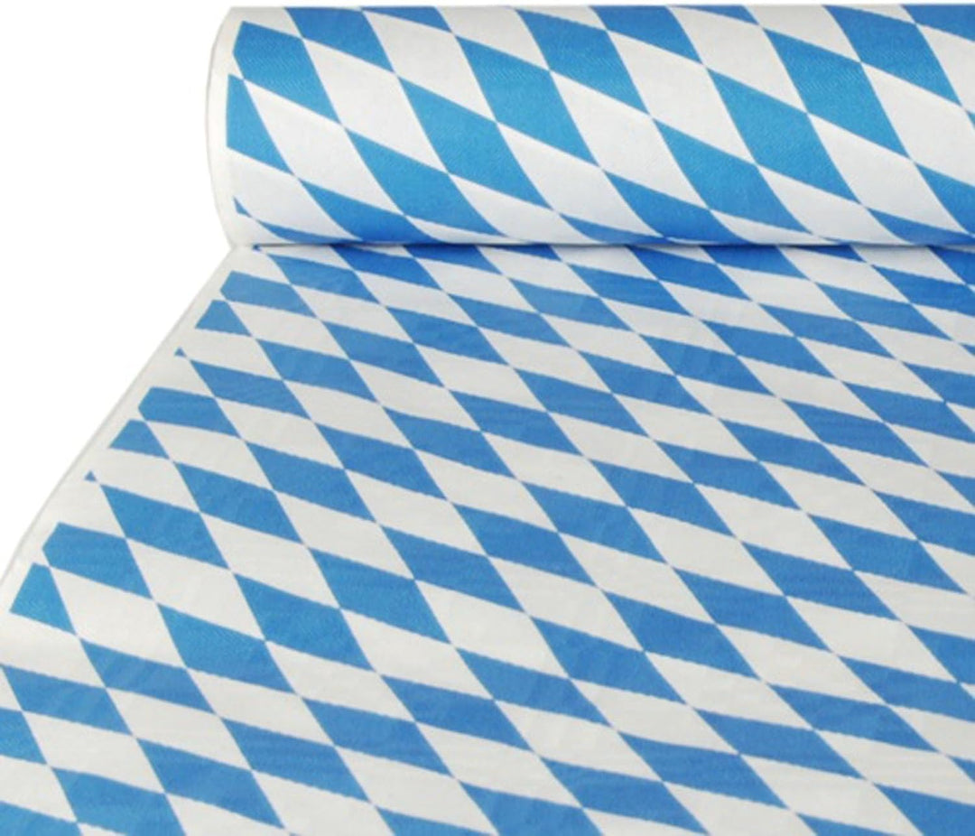 PAPSTAR 12543 1-Karton 20 x 1 Papiertischtuch mit Damastprägung 10 x 1 m Bayerisch Blau