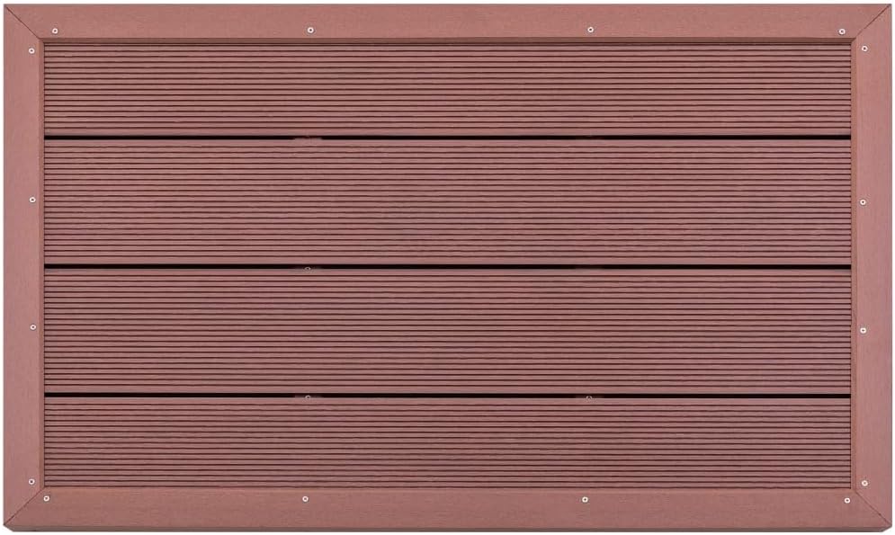 vidaXL Bodenelement für Solardusche rutschfeste Oberfläche Unterseite Bodenplatte Pool Gartendusche