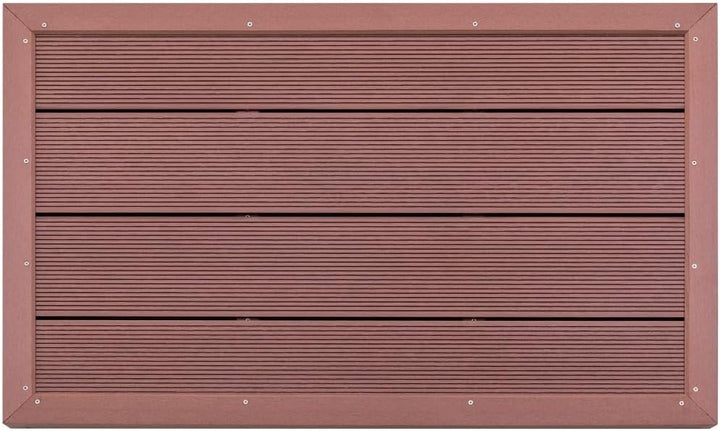 vidaXL Bodenelement für Solardusche rutschfeste Oberfläche Unterseite Bodenplatte Pool Gartendusche