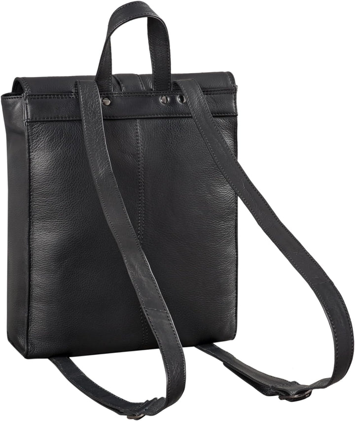 STILORD 'Mathilda' Damen Daypack Lederrucksack Business Rucksack für Arbeit Office Uni Schule Elegan