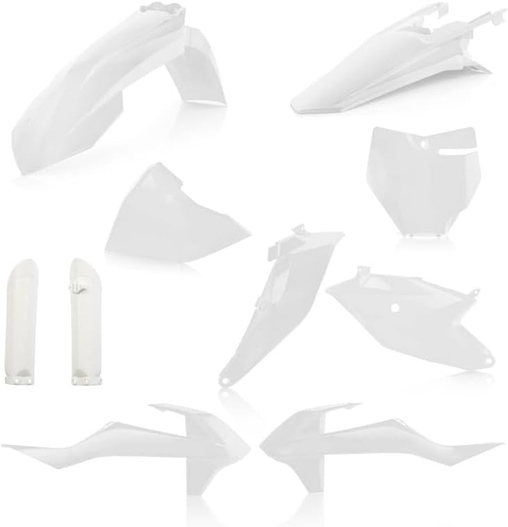ACERBIS 0022933.030 Vollkunststoff-Kit für KTM Sx 85 2018, weiss