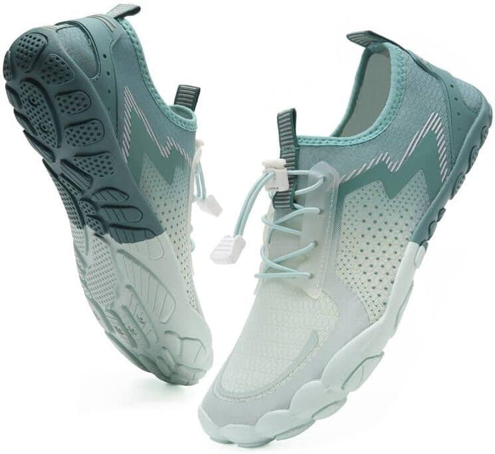IceUnicorn Barfussschuhe Damen Herren Breite Traillaufschuhe Zehenschuhe Unisex Schwimmschuhe Strand