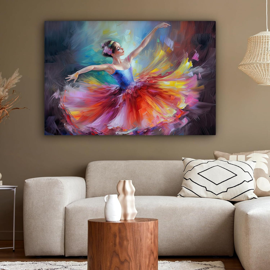 MuchoWow© Leinwand Gross 120x80 cm XXL Deko Schlafzimmer Aesthetic Leinwandbilder Wohnzimmer Gemälde