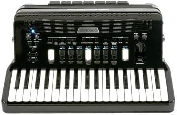 Roland V-Accordion (Black with Keys) (FR-4X BK)