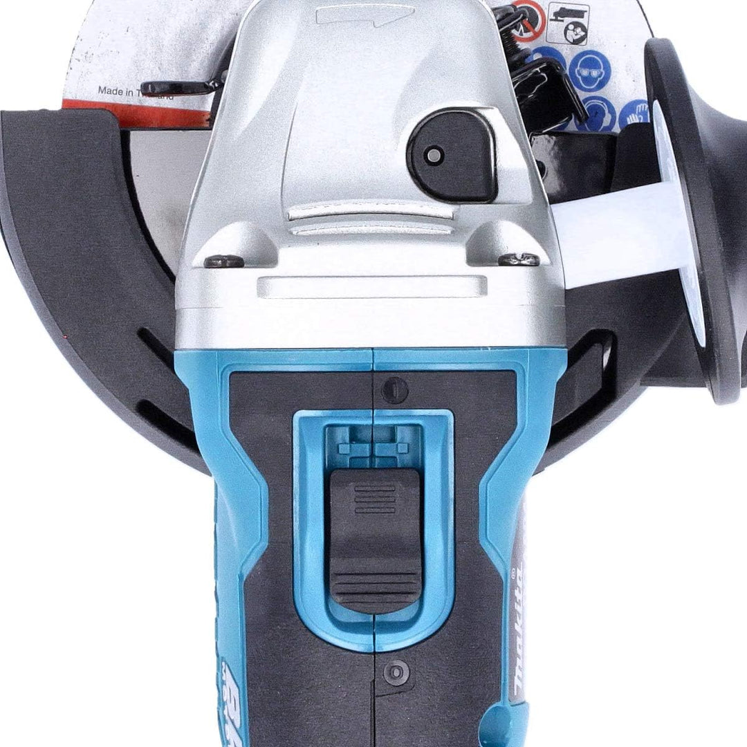 Makita DGA504ZJ Akku-Winkelschleifer, Blau