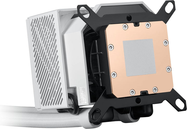 ASUS ROG Ryujin III 240 ARGB White Edition All-in-One Flüssig CPU-Kühler (3,5 Zoll LCD, Asetek-Pumpe