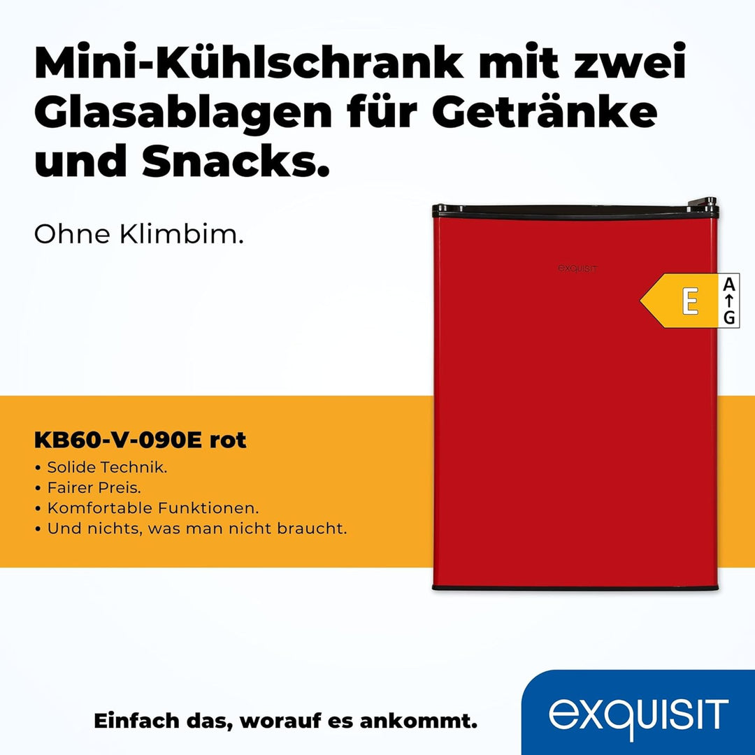 Exquisit KB60-V-090E rot