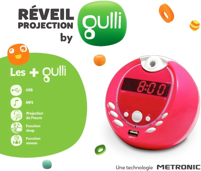 Metronic Radiowecker Rosa, Rosa