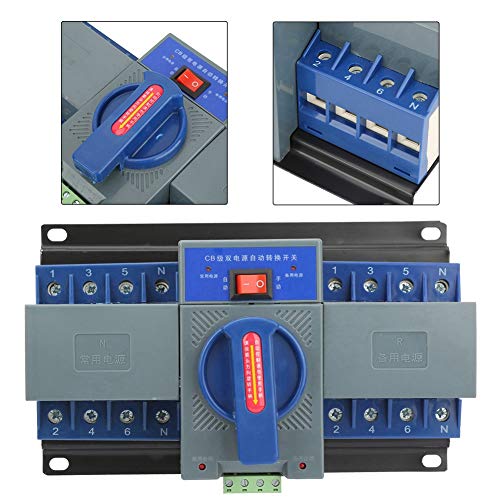 Mini 63A 4P Dual Power Automatic Transferschalter Stellen Sie die Funktion des schnellen Schliessens