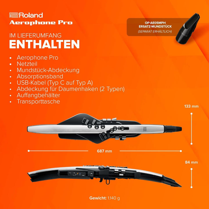 Roland AE-30 Aerophone Pro – Professionelles digitales Blasinstrument mit wegweisendem ZEN-Core Synt