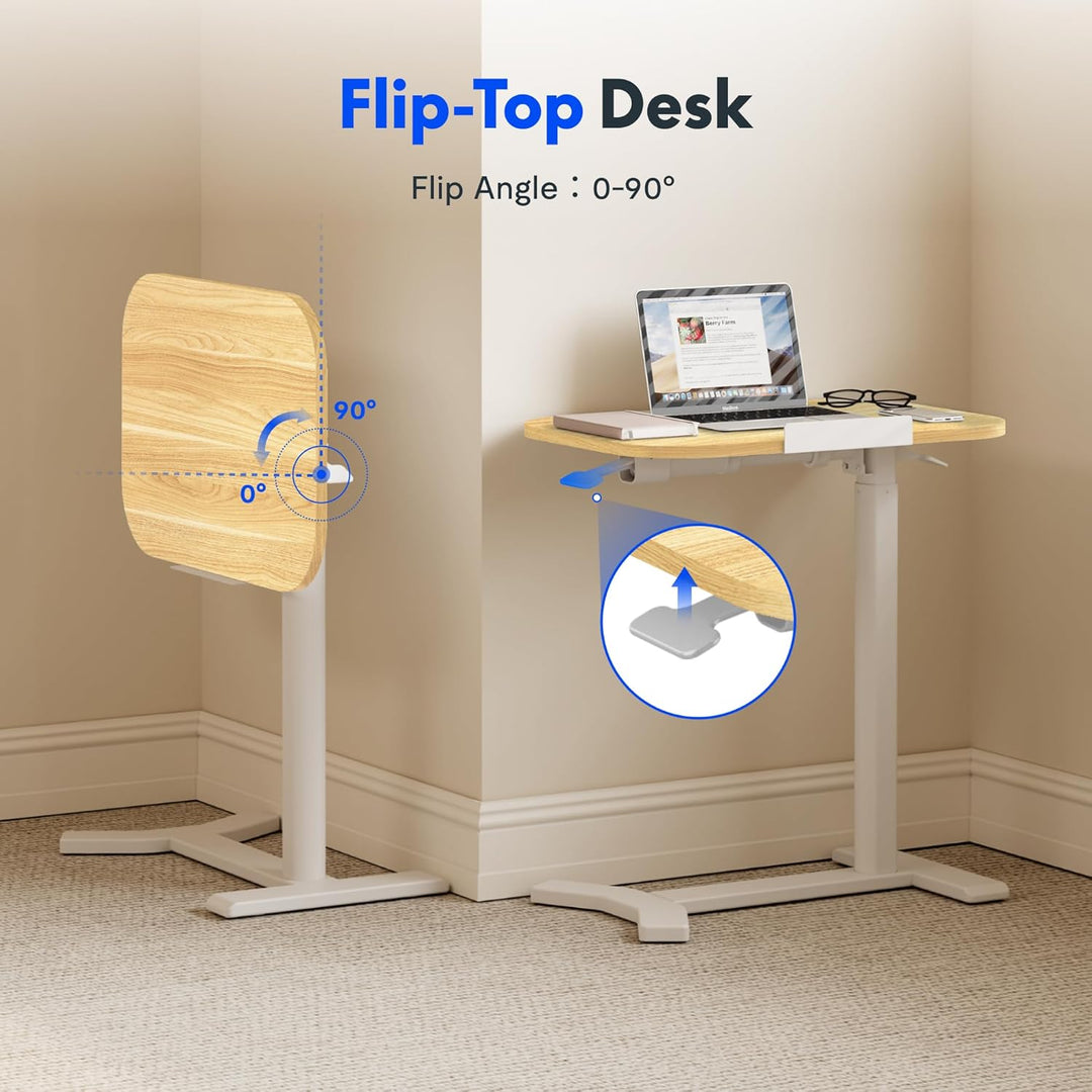 FLEXISPOT Beistelltisch H5 - Flexibler Laptoptisch und Betttisch mit neigbarer Tischplatte, höhenver