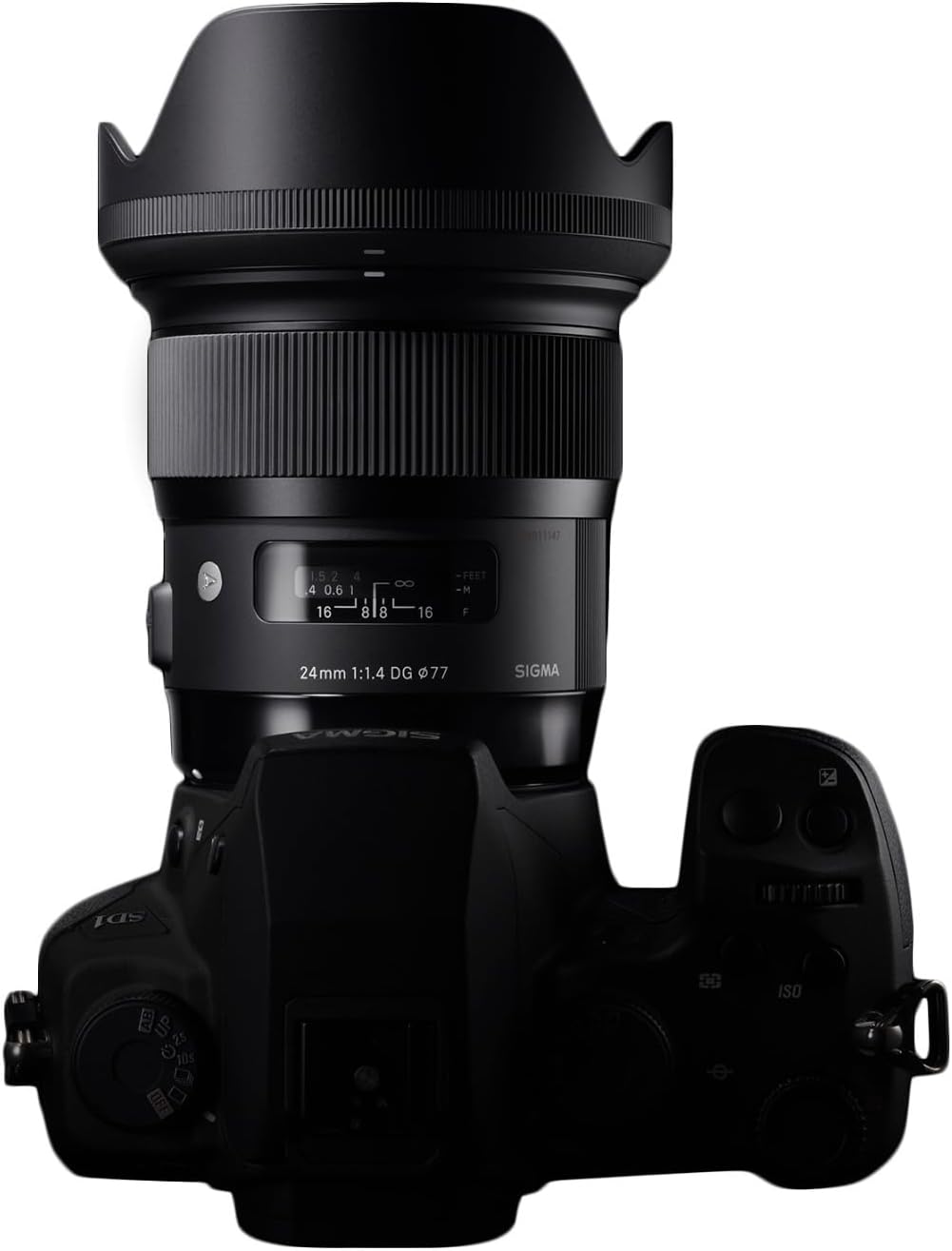 Sigma 24mm F1,4 DG HSM Art Objektiv für Nikon F Objektivbajonett für Nikon Single, für Nikon Single