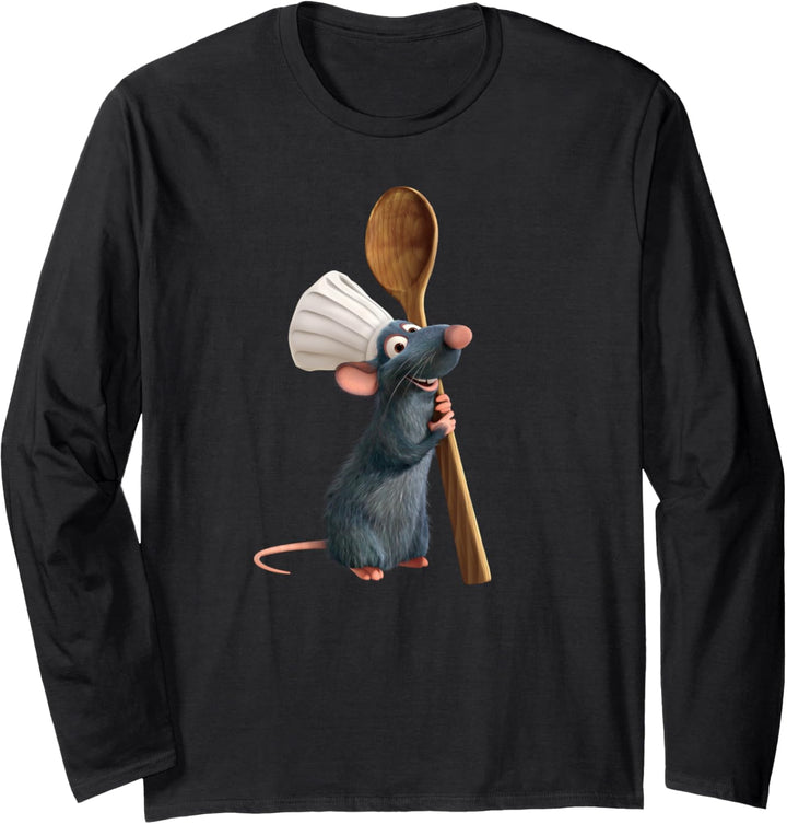 Disney Pixar Ratatouille Chef Remy with Spoon Langarmshirt