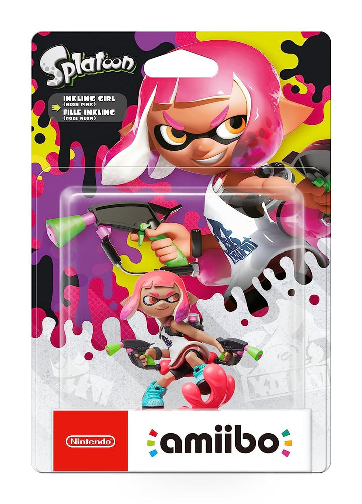 Amiibo Splatoon Inkling Mädchen (Neon-Pink) Splatoon Inkling Mädchen (Neon-pink) Splatoon Collection