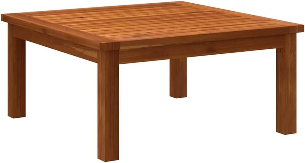 vidaXL Akazienholz Massiv Gartenmöbel 2-TLG. mit Auflagen Sofa Lounge Sitzgruppe Tisch Gartensofa Mi