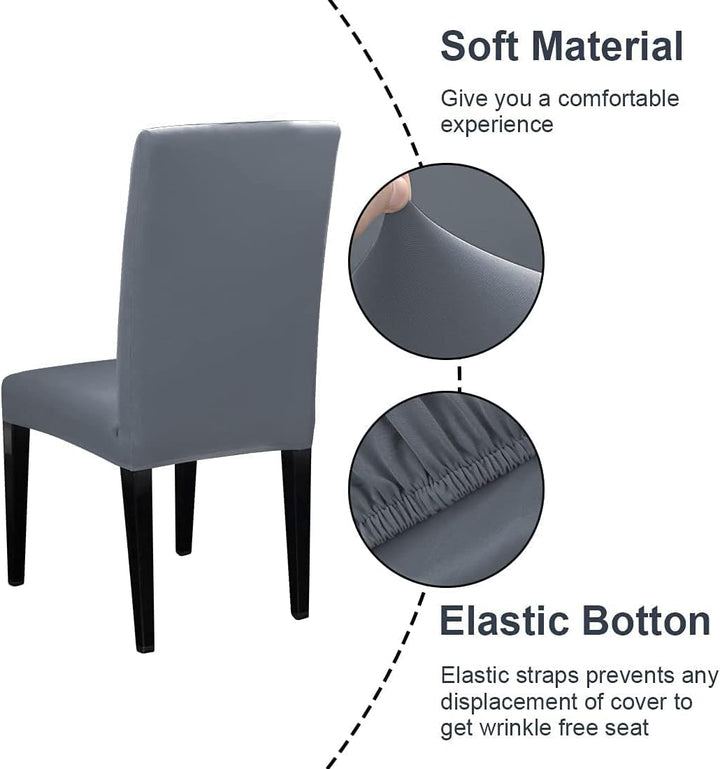 Dioxide Stuhlhussen Elastische Moderne Beschützer Stuhlhussen, Hochzeit Partys Bankett Deko, bi-Elas