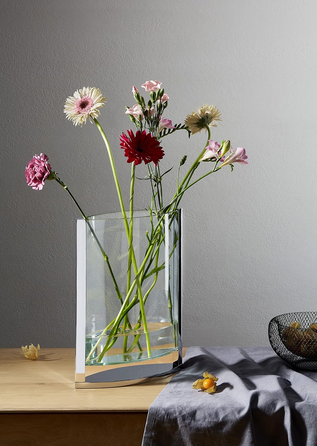 PHILIPPI - Decade Vase S - Klassiker Blumen schweben über dem Tisch - Zeitlos und Elegant H 30 cm |