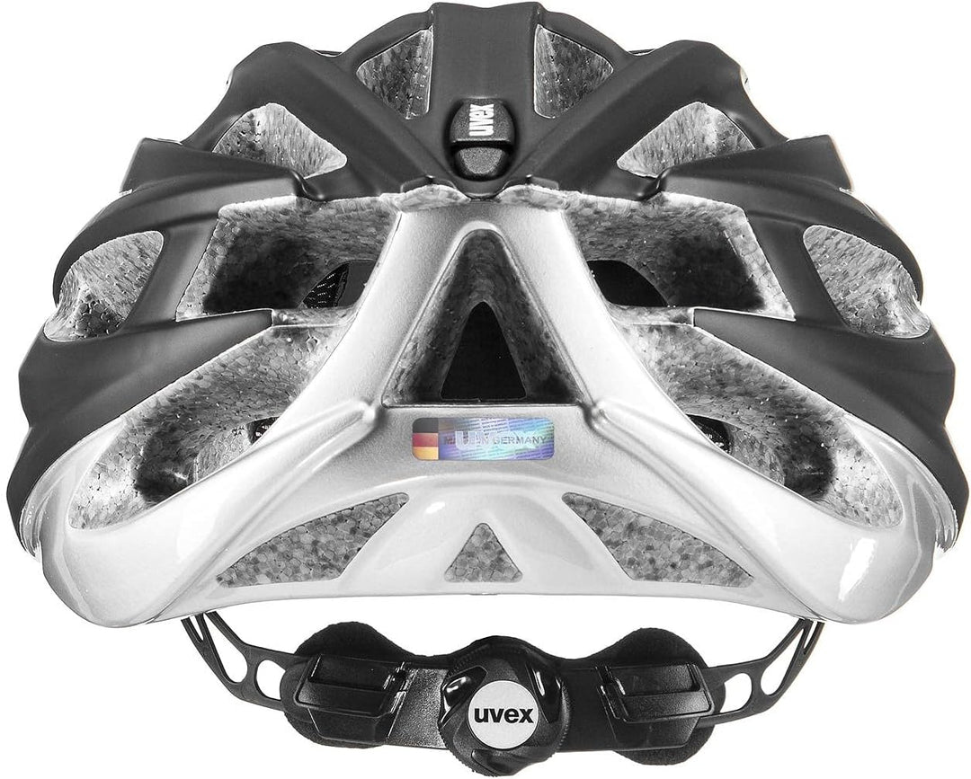 Uvex Oversize black mat silver 61-65 cm, black mat silver 61-65 cm