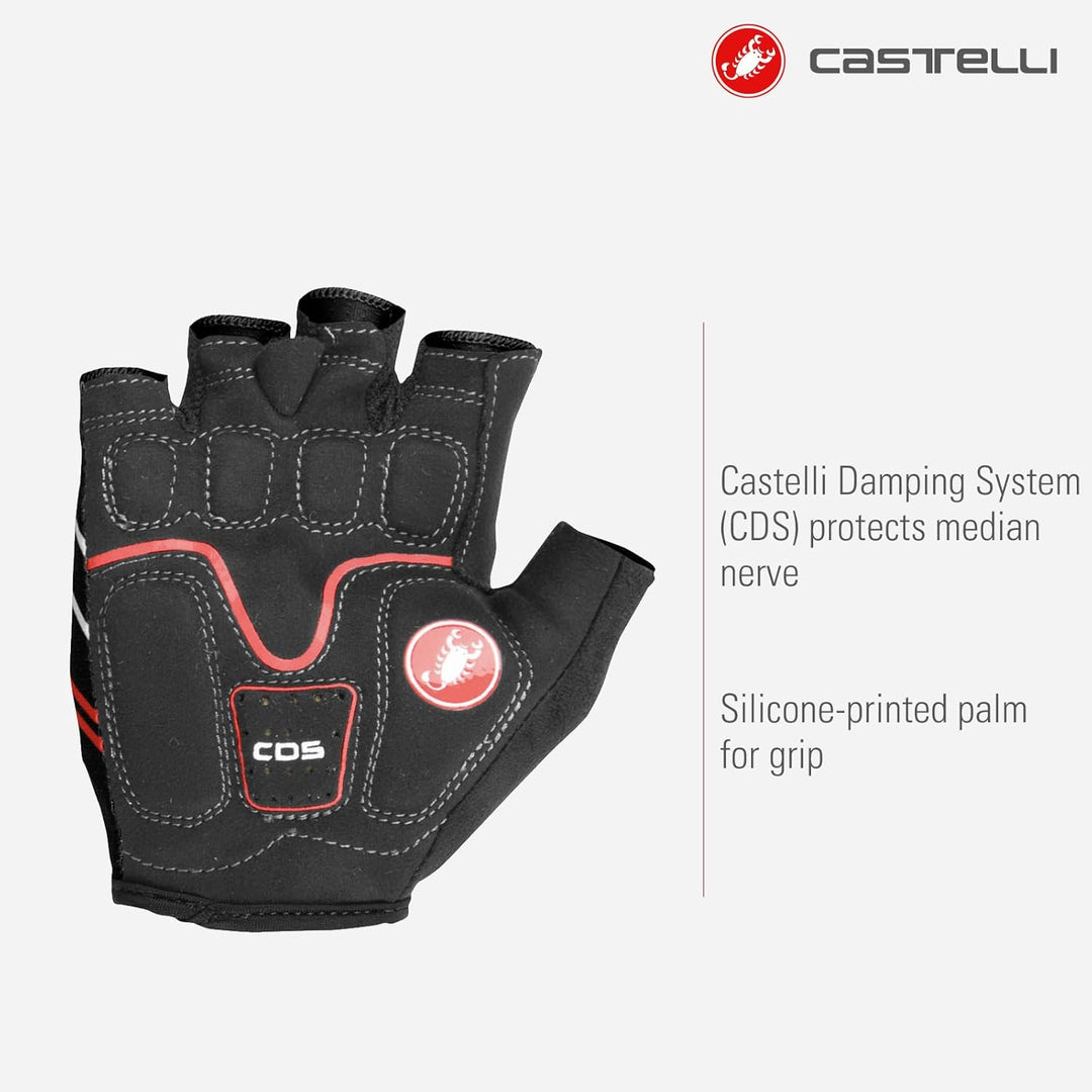 CASTELLI Damen Dolcissima 2 W Glove Fahrradhandschuhe L Schwarz, L Schwarz