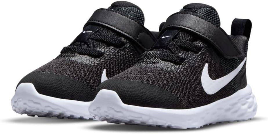 Nike Unisex Kinder Dd1094-007 Sneaker 19.5 EU Black White Dk Smoke Grey, 19.5 EU Black White Dk Smok
