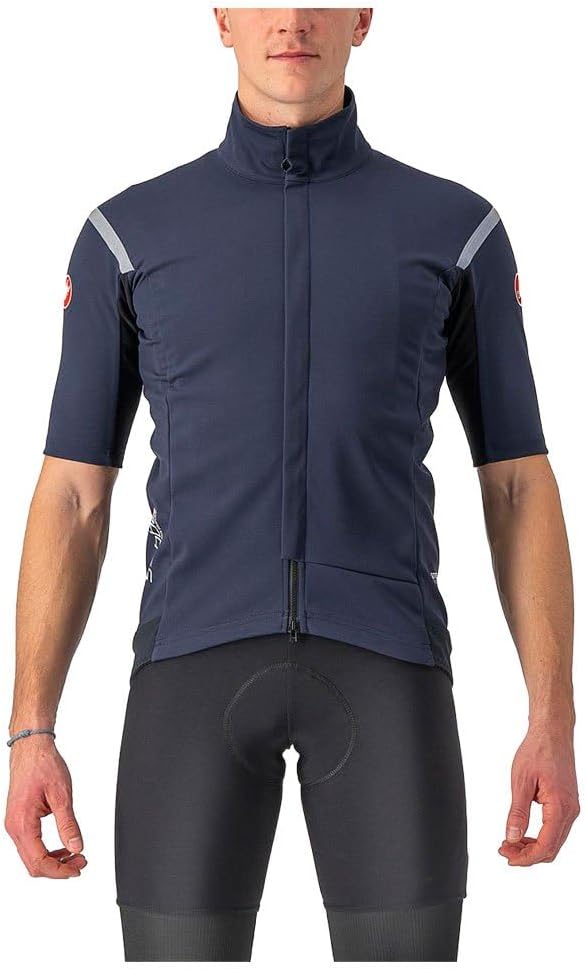 CASTELLI Herren Gabba Ros 2 Jacket XXL BELGIAN BLAU/SILBER FLEX, XXL BELGIAN BLAU/SILBER FLEX
