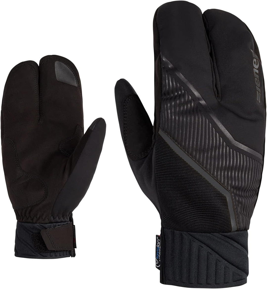 Ziener Herren Uzomios Langlauf/Nordic/Crosscountry-Handschuhe | extra warm, Wolle, Lobster 7.5 Schwa