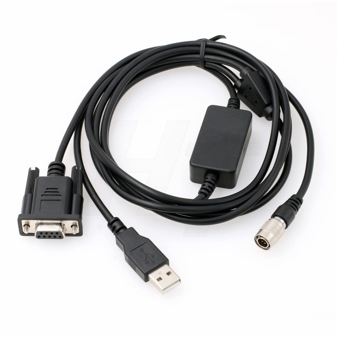 HangTon 6 Pin Hirose Computer USB RS232 Datenkabel Download Kabel für Topcon GTS310 GPT3005 Sokkia N
