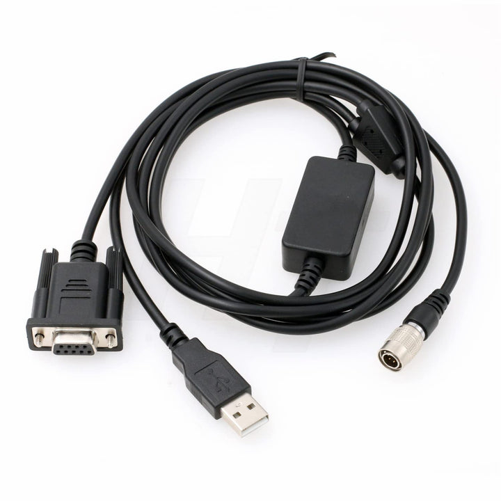 HangTon 6 Pin Hirose Computer USB RS232 Datenkabel Download Kabel für Topcon GTS310 GPT3005 Sokkia N