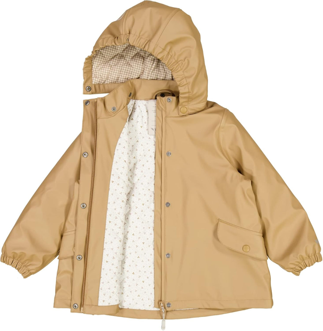 Wheat Mädchen Regenjacke 110/5y Cappuccino, 110/5y Cappuccino