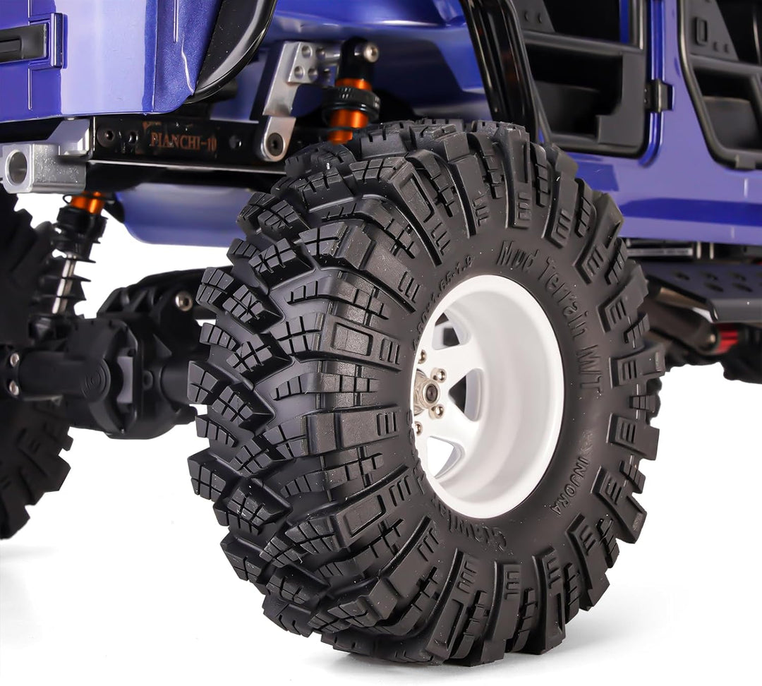 INJORA 1.9 Mud Terrain Reifen Kraken Claw Reifen für Axial SCX10 Pro UTB18 TRX4 Redcat VS4-10 Redcat