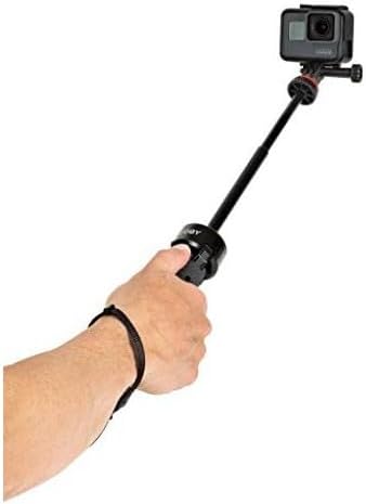 JOBY JB01548-BWW Telepod Pro Kit Ausziehbares Einbeinstativ Selfie Stick (mit Kugelkopf, für Spiegel